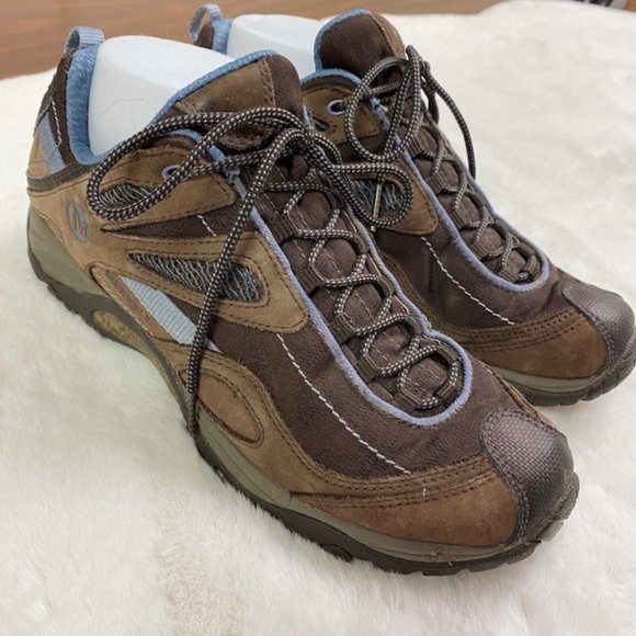 Merrell Siren Sync‎ Brown Periwinkle Women's Outdoor Hiking Shoes, size 8 - Picture 1 of 14